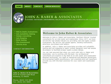 Tablet Screenshot of johnraber.com